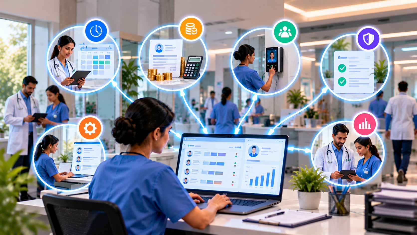 Hospital HR and Payroll Automation: 6 Tasks to Automate for Doctors and Nurses