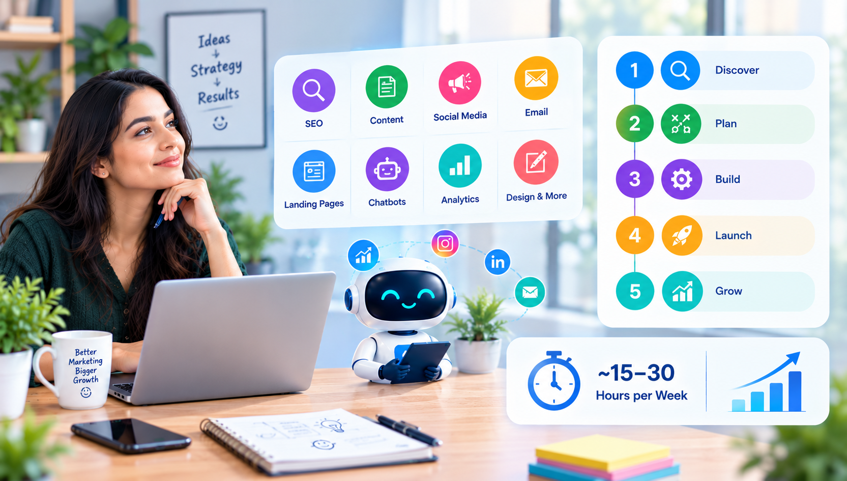 Which AI Marketing Services Are Worth Paying For First? Reading the Service Menu, the Five Steps and the Sample Time Savings