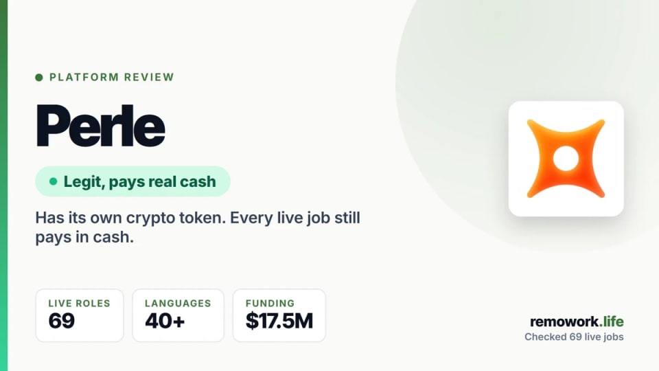 Perle Review: Is It Legit, and How Does It Actually Pay?