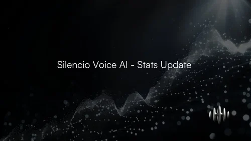 Silencio AI banner