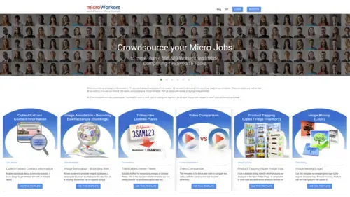 Microworkers banner