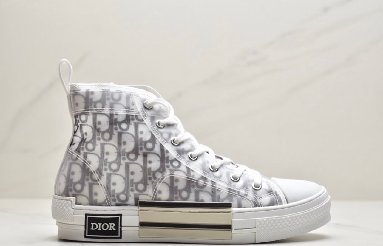  DIOR B23 High-top Sneaker White & Black