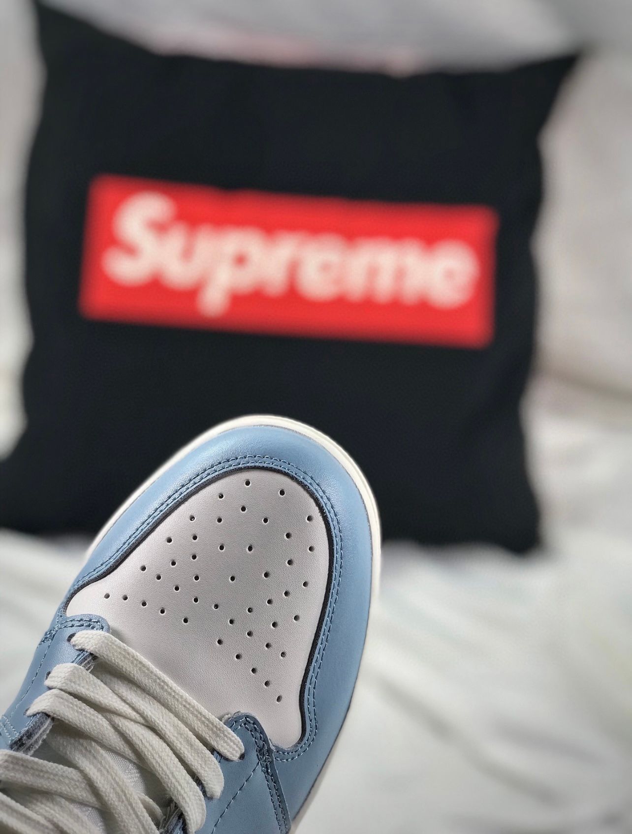 Nike Air X Dior 1 Jordan - White & Blue