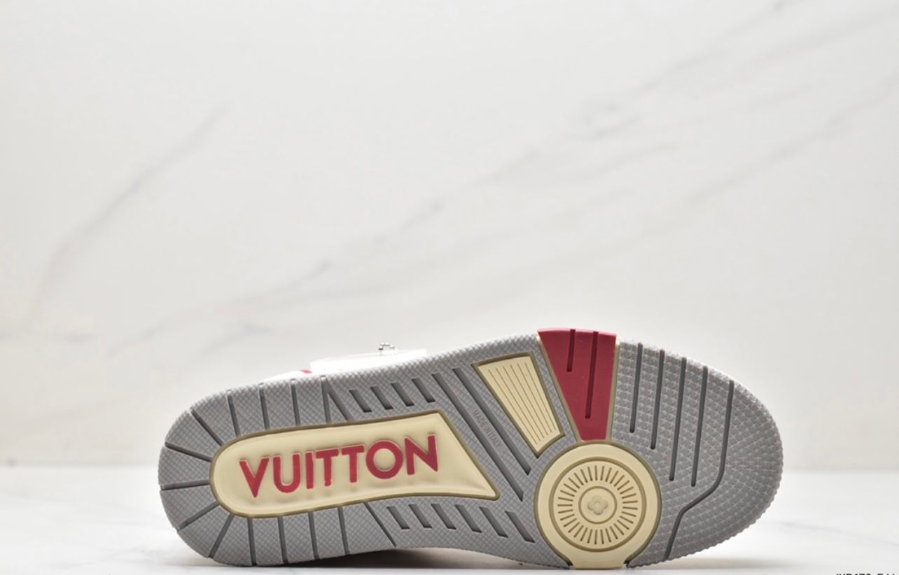 Louis Vuitton Trainer -  Red & White