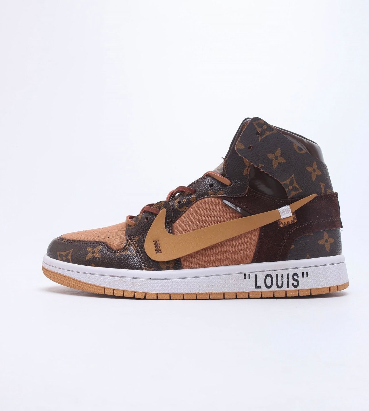 Air Jordan 1 Off-White x Louis Vuitton Custom - Le Site de la Sneaker