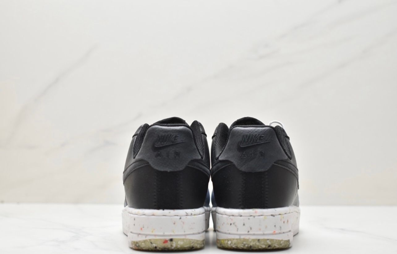 Nike Air Force 1 Crater Flyknit Low - Black