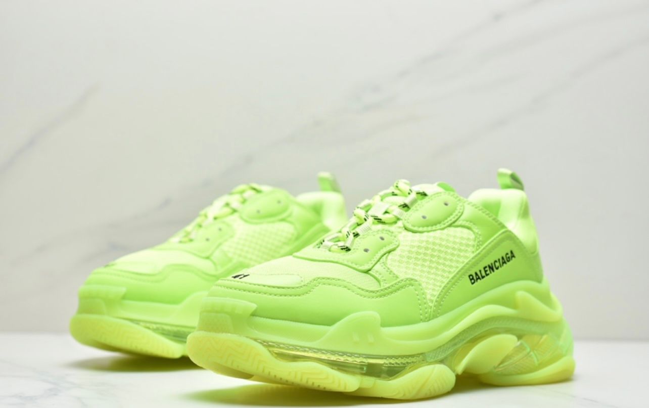 Balenciaga Triple S - Green