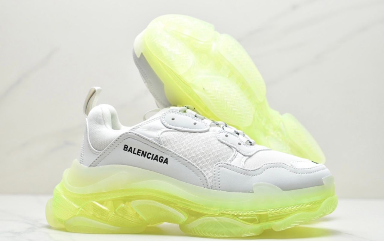 Balenciaga Triple S - Yellow & White