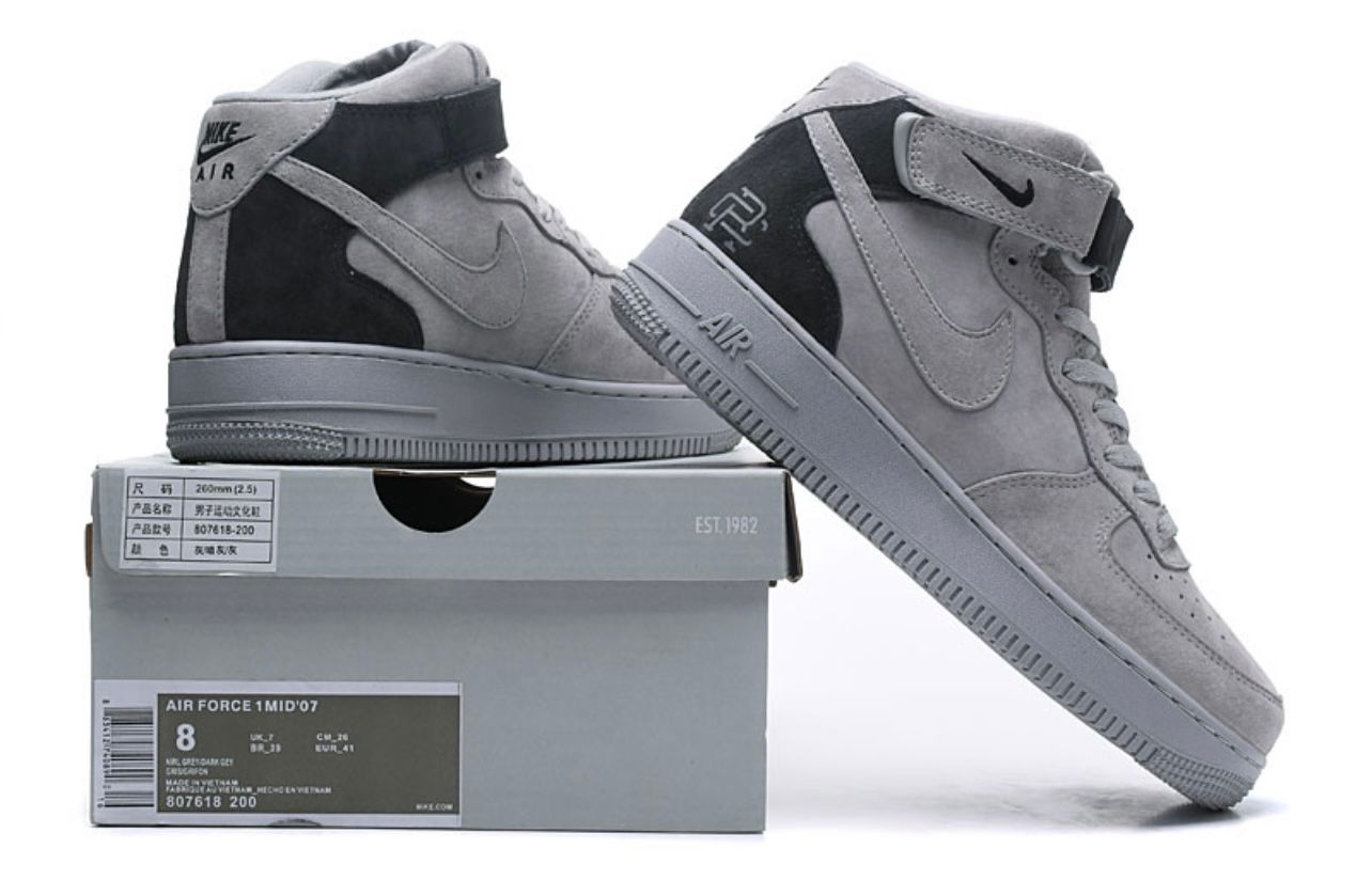 Nike Air Force High - Grey Mid