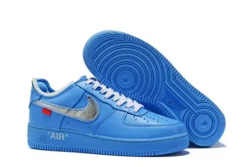 NIKE AIR FORCE X OFF WHITE 20 UNIVERSITY BLUE