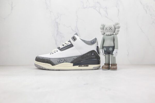 Nike Kaws Air Jordan 3 Retro White Grey