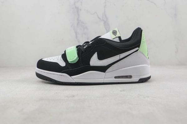 Jordan Legacy 312 Low Black White Teal Tint