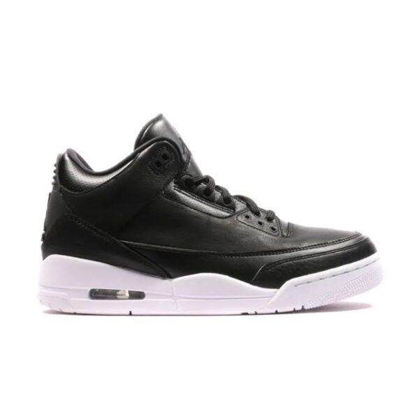  JORDAN 3 BLACK (WHITE SOLE)