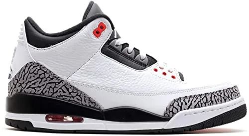  JORDAN 3 WHITE X BLACK