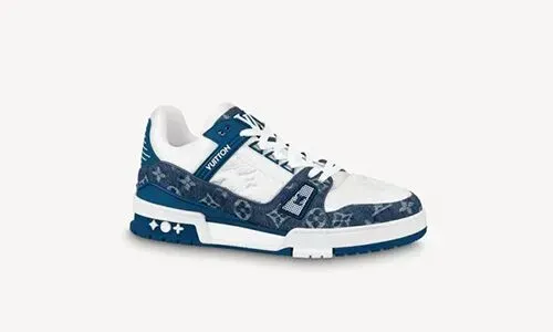 LV TRAINER SNEAKER BLUE