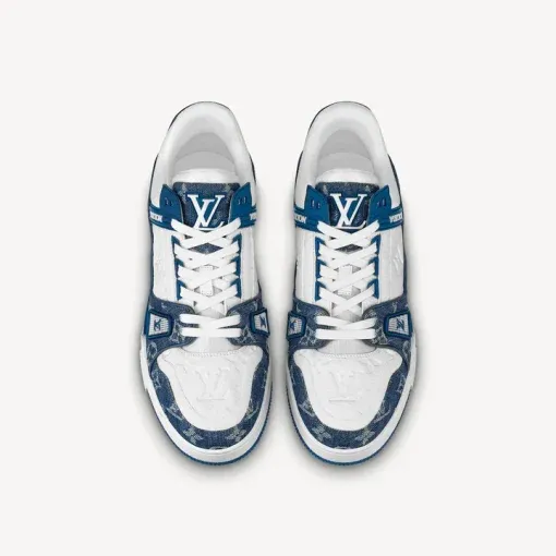 LV TRAINER SNEAKER BLUE