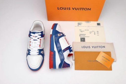 Louis Vuitton LV Trainer Blue/Red