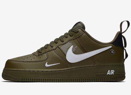 NIKE AIR FORCE 1 07 LV8 UTILITY GREEN