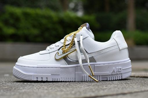 NIKE Air Force 1 Pixel White Grey