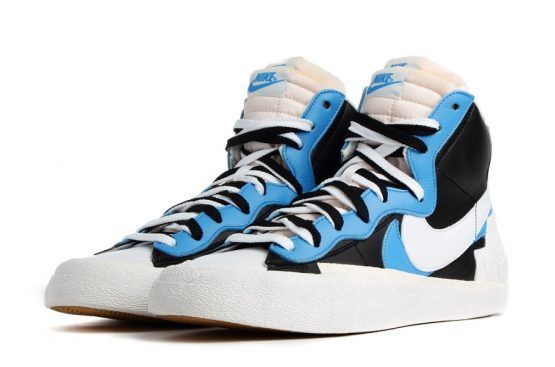 NIKE BLAZER MID SACAI UNIVERSITY BLUE
