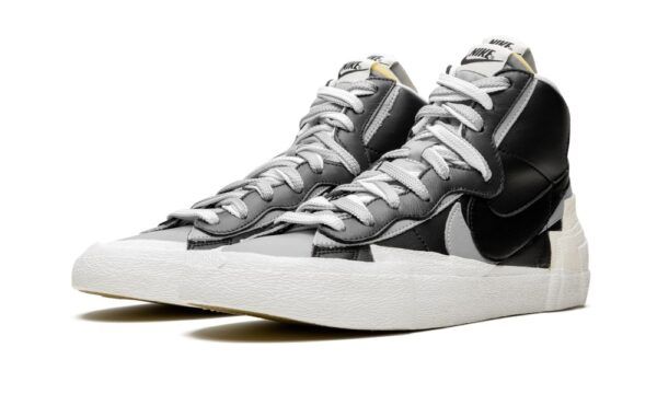 NIKE BLAZER MID SACAI BLACK GREY