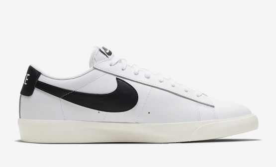 NIKE BLAZER LOW LEATHER BLACK