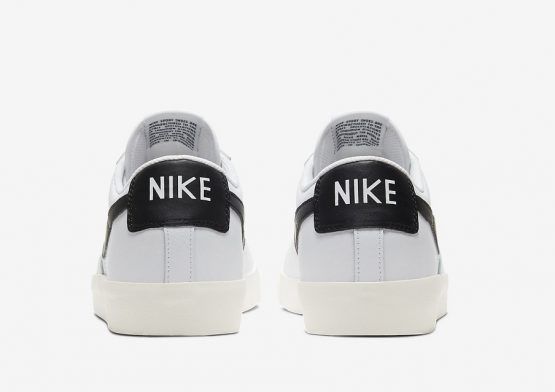 NIKE BLAZER LOW LEATHER BLACK