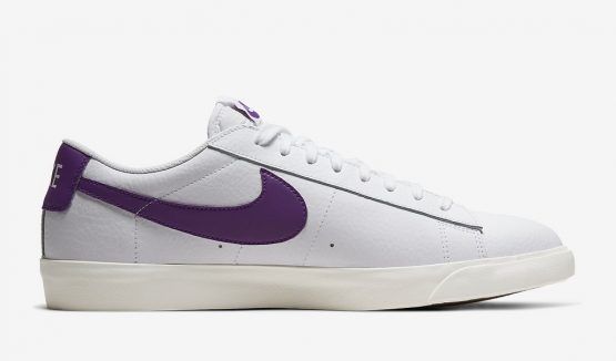 NIKE BLAZER LOW LEATHER PURPLE