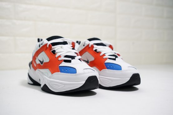 NIKE M2K TEKNO ORANGE X WHITE