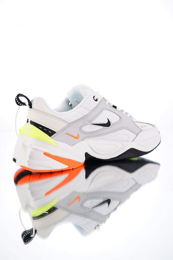 NIKE M2K TEKNO WHITE X BLACK LOGO