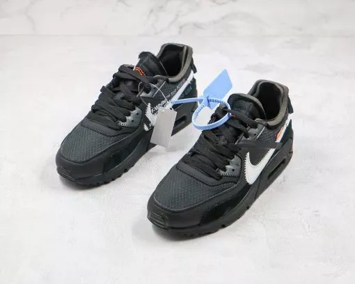 NIKE AIR MAX 90 X OFF WHITE Black