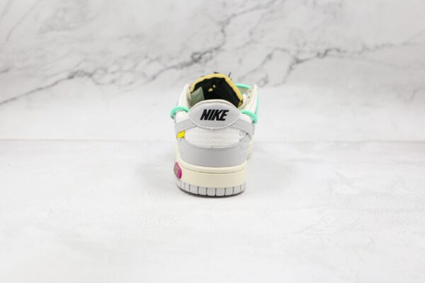 NIKE Off-White x Nike Dunk Low’50’ Gray white green label