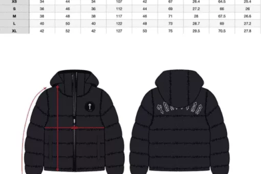Trapstar Black Jacket Men