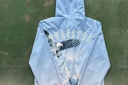 Trapstar Blue Windbreaker Men
