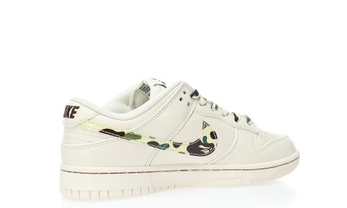 Bape x Nike SB Dunk Low ”Beige/Camo”