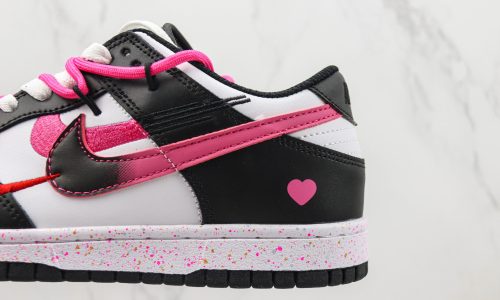 Nike Dunk Low Multiple Swooshes Pink Washed Teal