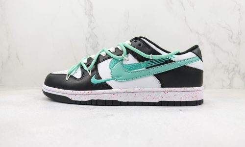 Nike Dunk Low Multiple Swooshes White Washed Teal