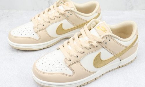 Nike Dunk Low Phantom Metallic Gold