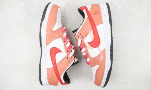 Nike Dunk Low Multiple Swooshes Pink