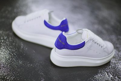 Alexander McQueen White Blue