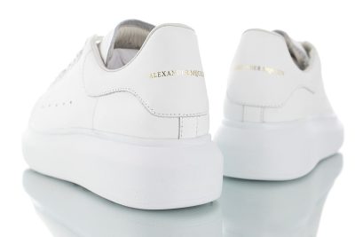 Alexander McQueen sole Leather White skin and white tail