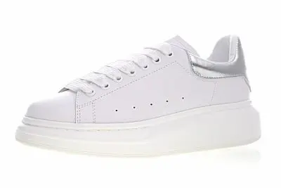 Alexander McQueen White Silver