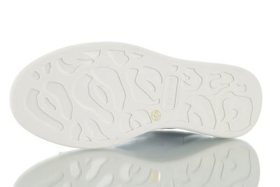 Alexander McQueen sole Leather White leather rainbow tail 3M edge