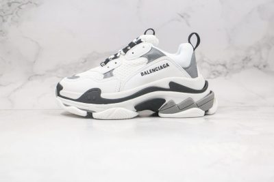 Triple S black white