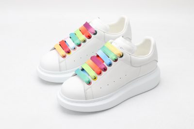 Alexander McQueen Colorful corns white