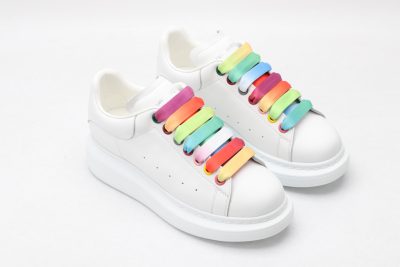 Alexander McQueen Colorful corns white