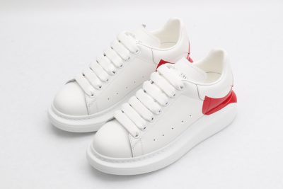 Alexander mcqueen Hand painted red