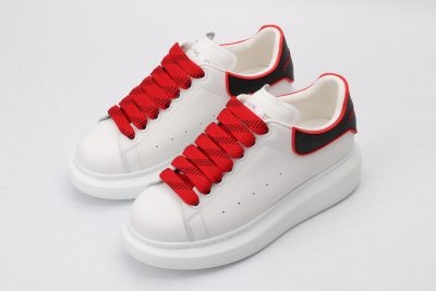 Alexander mcqueen Red and black rubber