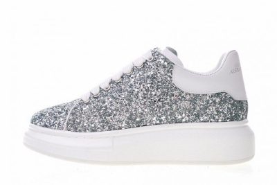 Alexander McQueen Metallic Silver