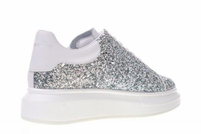 Alexander McQueen Metallic Silver